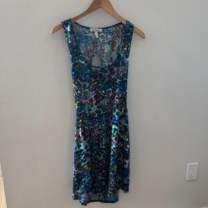 True Freedom Colorful Patterned Mini Dress